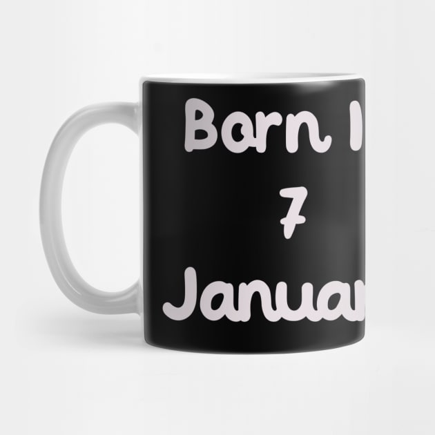 Born In 7 January by Fandie